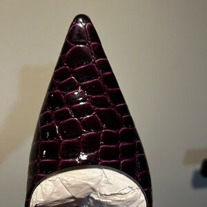 Nine West Eggplant Pointed Toe Heel